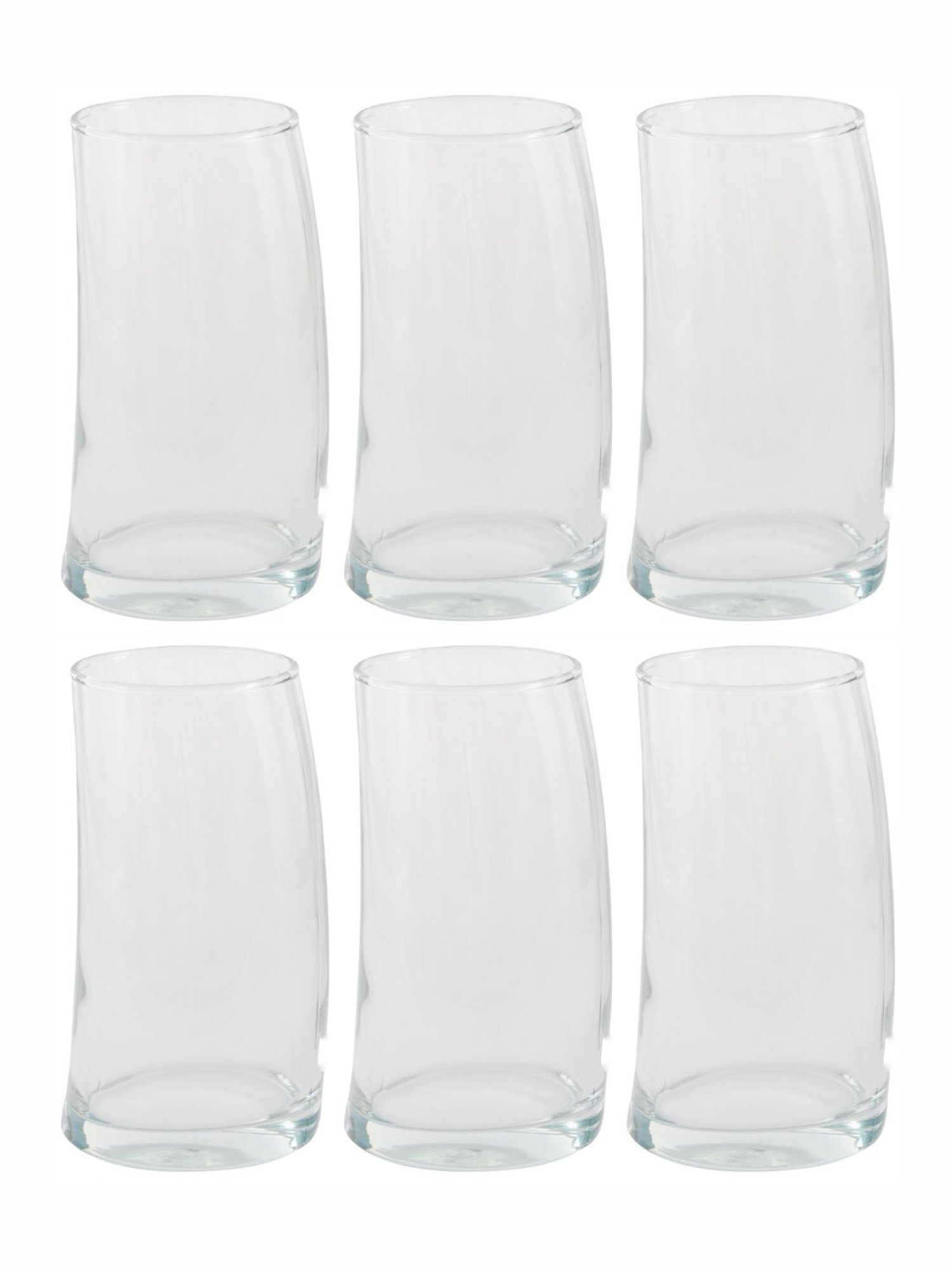 Pasabahce Transparent Glass Set of 6 (390ml)