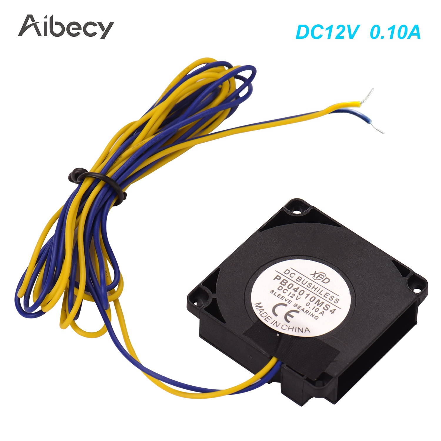 Aibecy 4010 Blower Fan 40 * 40 * 10mm 12V DC Extruder Hot End Cooling Fan Cooler Compatible with Creality CR-10 CR-10S S4 S5 3D Printer