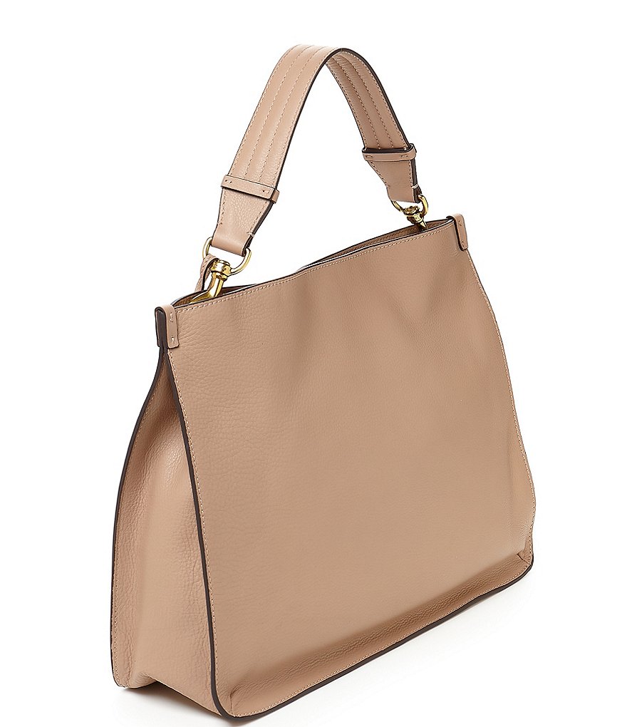 Etienne Aigner Alexandra Pebble Nappa Leather Hobo Bag
