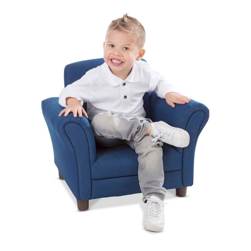 Melissa & Doug Child's Armchair - Denim