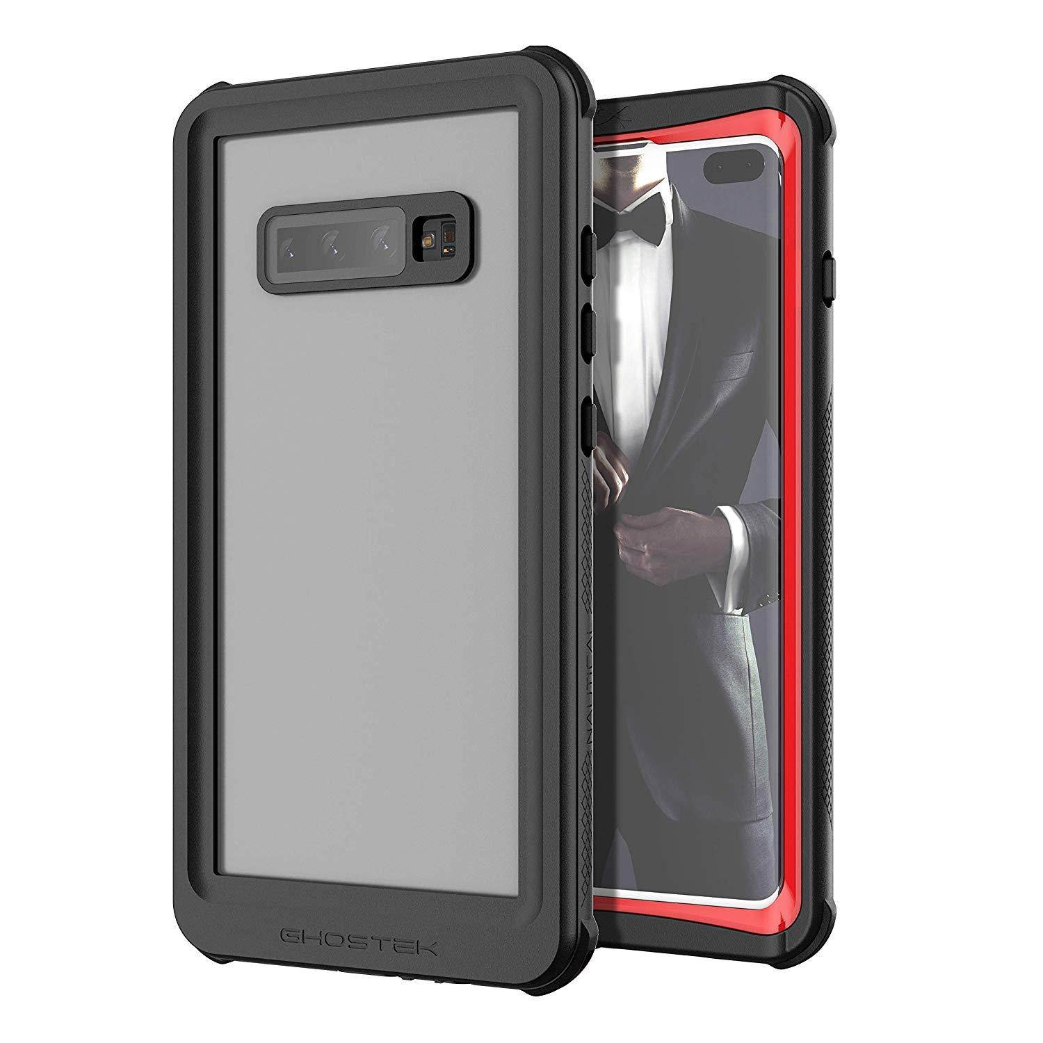 Ghostek Nautical Galaxy S10e Waterproof Case with Screen Protector Super Heavy Duty Protection Rugged Shockproof Full Body Underwater Watertight Seal Cover for 2019 Galaxy S10e (5.8 Inch) - (Black)