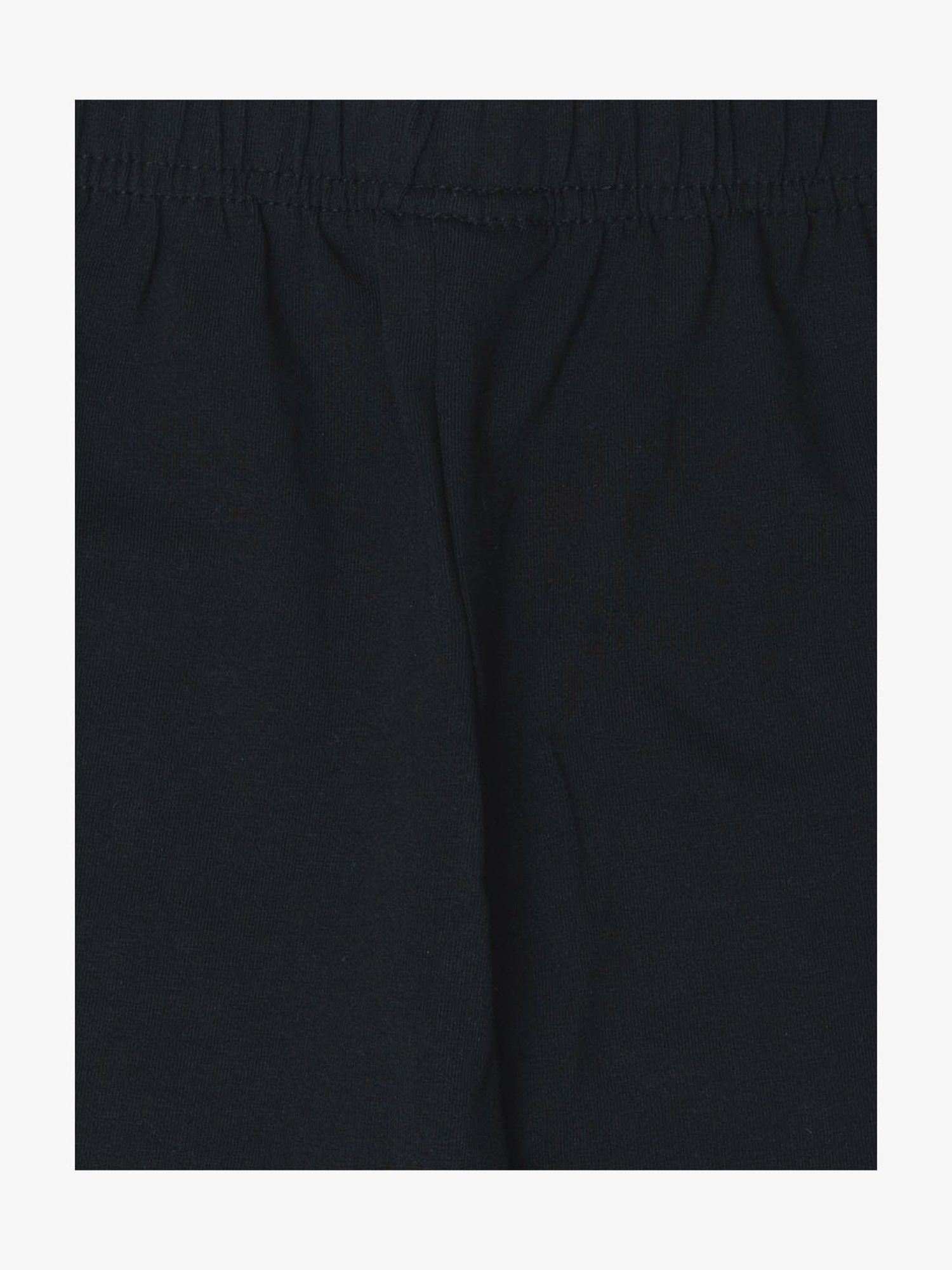 Sillysally Kids Black & Grey Solid Bloomers (Pack of 2)
