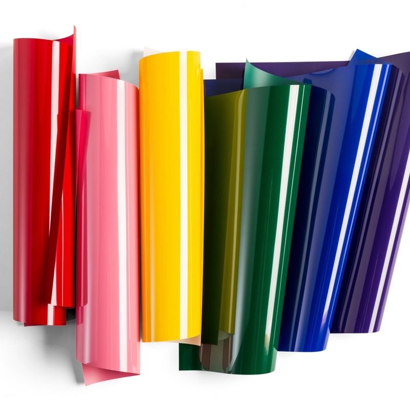 Cricut 6ct 12"x12" Everyday Iron-On Rainbow Sampler