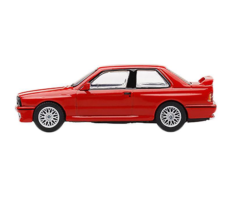 BMW M3 (E30) Henna Red Limited Edition to 2400 pieces Worldwide 1/64 Diecast Model Car by True Scale Miniatures