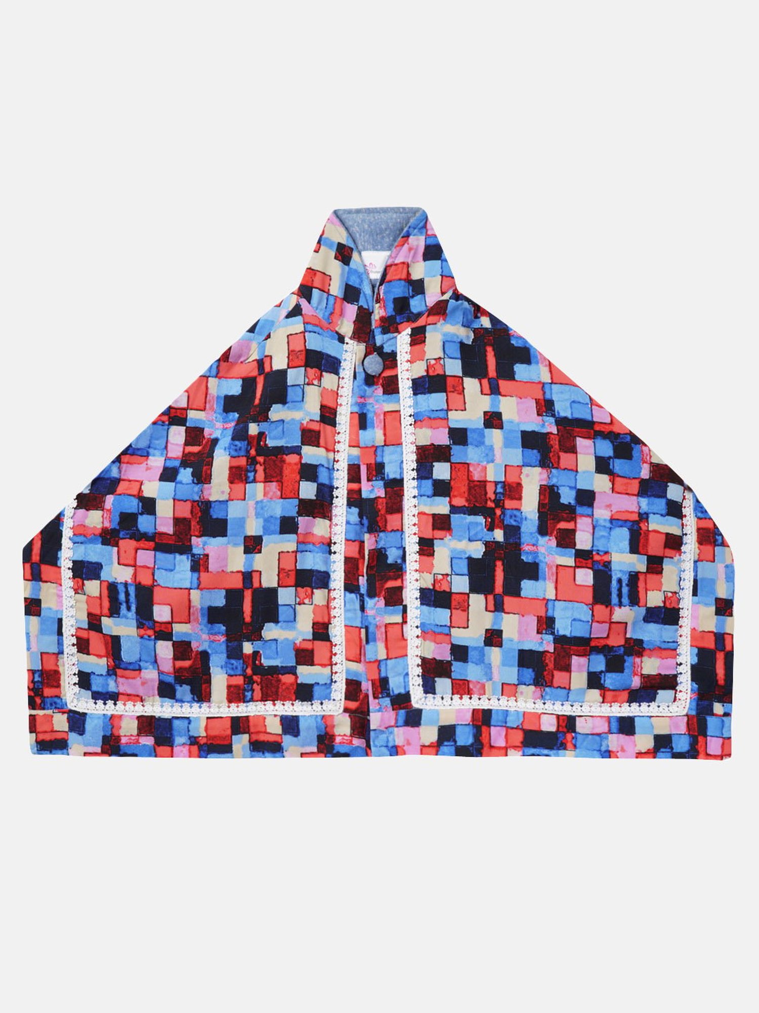 Butterfly Blush Kids Multicolor Printed Cape