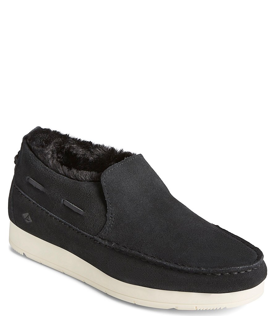 Sperry Women's Moc Sider Suede Slip-Ons