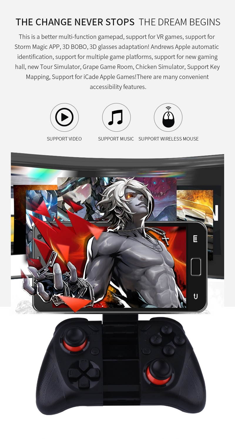 5.5' 3G RAM Android 2K HD Wifi Video Box Smart Glasses Virtual Reality All In One VR Headset 3D Glasses With VR Controller