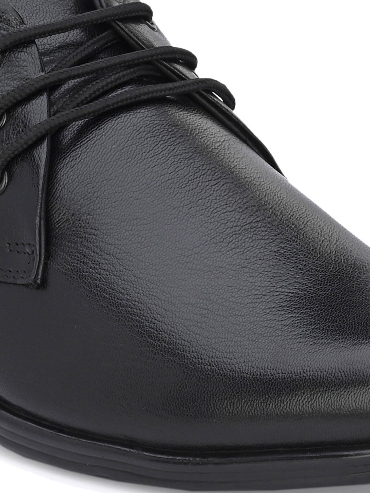 Hitz Men's Black Derby Shoes