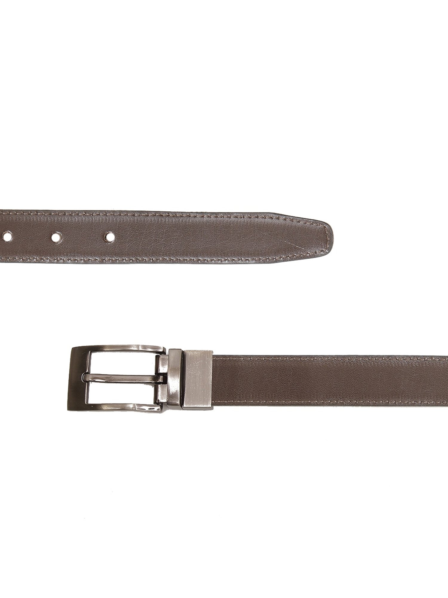 Calvadoss Black & Brown Reversible Belt for Women