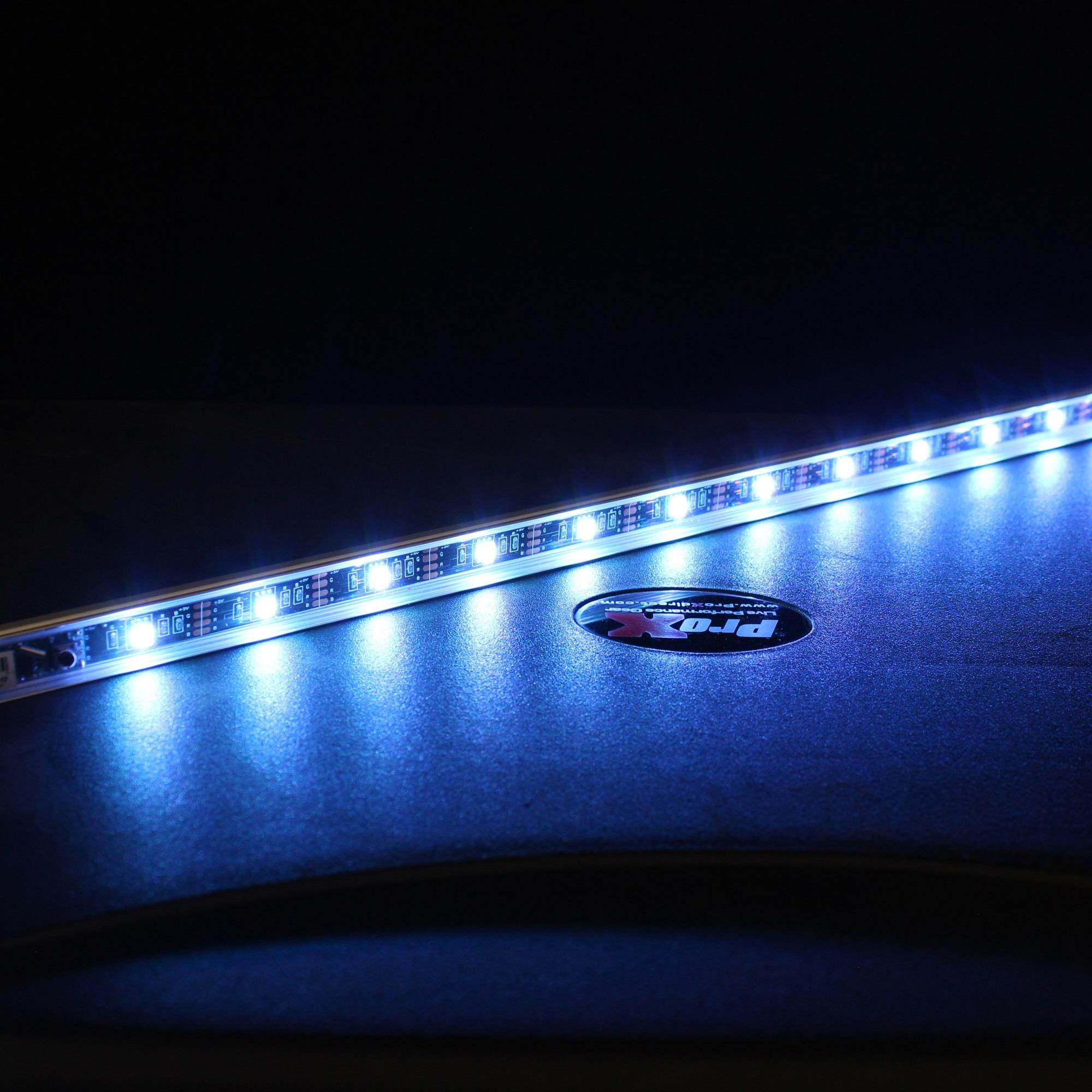 RGB Accent 20" Led Light Fixture - USB/Remote/Aluminum Body