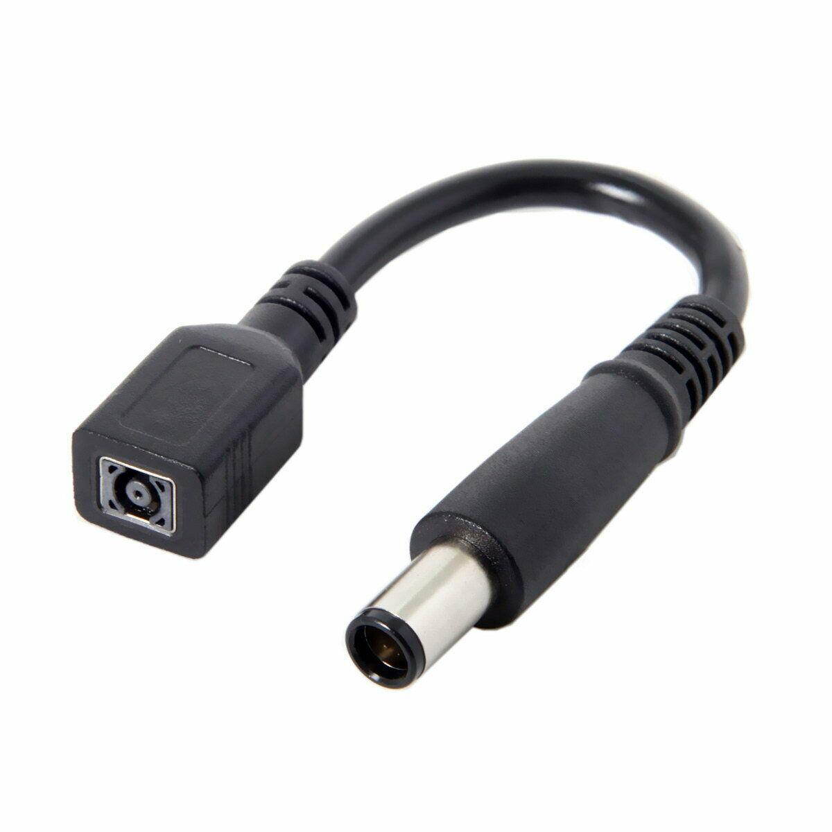 DC 7.4*5.0mm Male Plug to DC 4.5*3.0mm Female Jack Power Connector Conversion Cable for Laptop Lenovo
