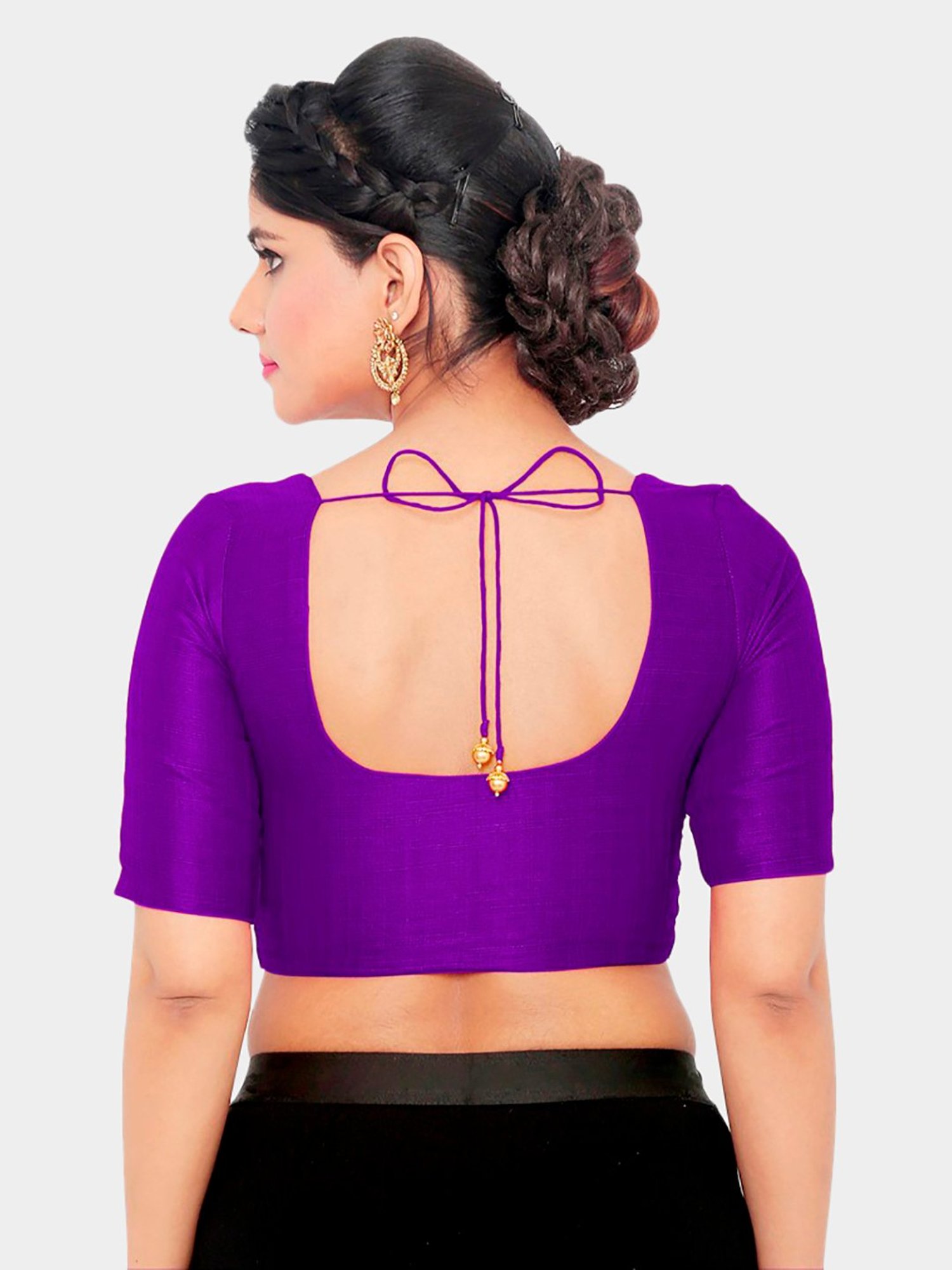 Salwar Studio Purple Blouse