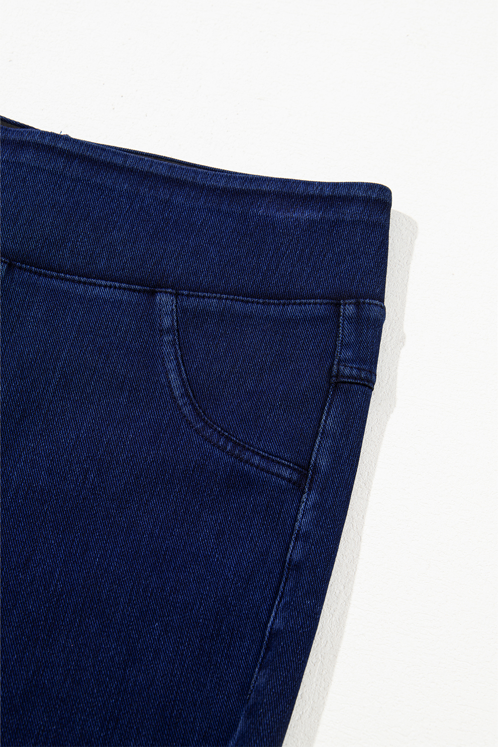 TWIN BIRDS Black & Blue Cotton Capris - Pack Of 2