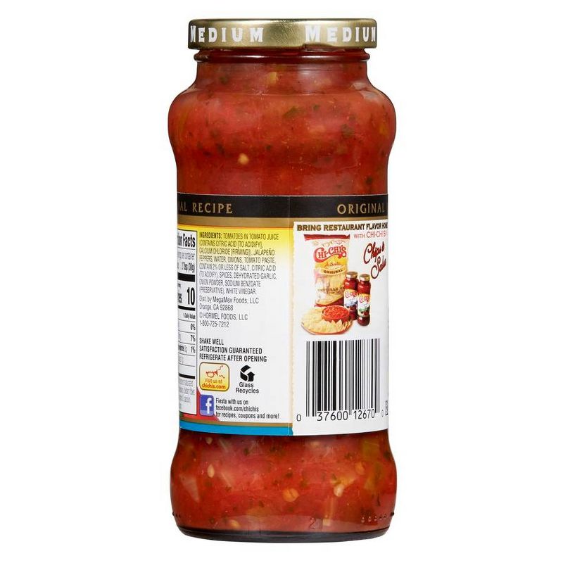 Chi-Chi's Original Recipe Medium Salsa 16oz