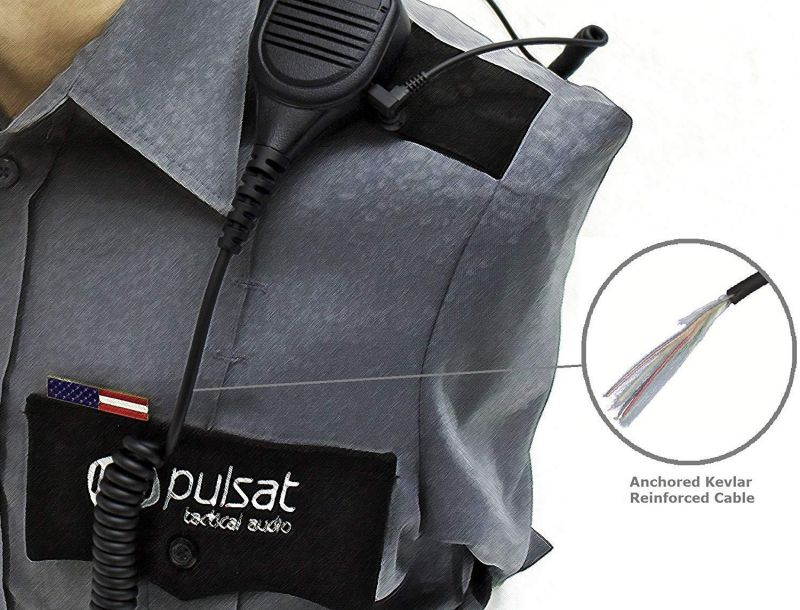 Speaker Mic for Motorola CP200 CP200D XLS PR400 EP450 GTX GP300 P1225 CP185 P110 SP50 RADIO Lapel Shoulder Mic.