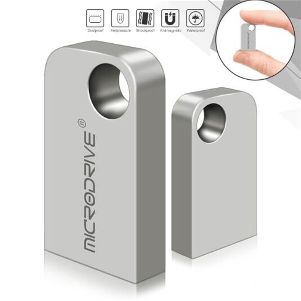 64GB USB 2.0 Mini Semi-circular Metal U Disk