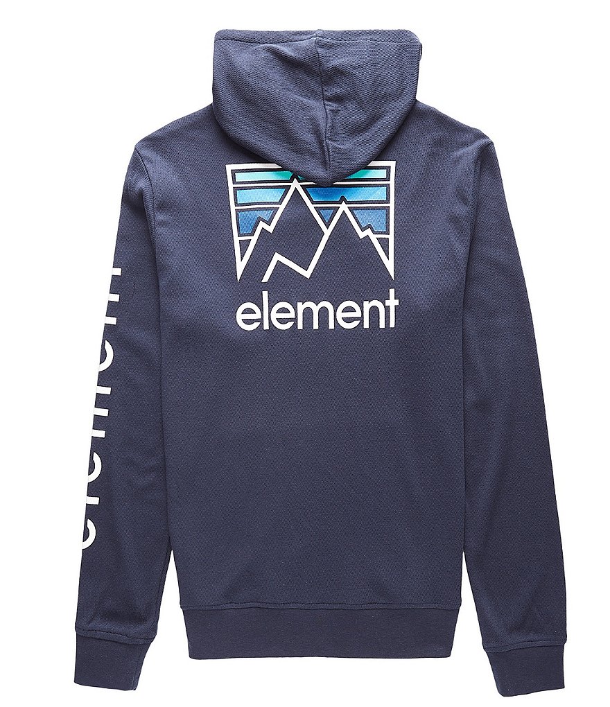 Element Skinny Joint Ridge Long-Sleeve Graphic Pull-Over Hoodie