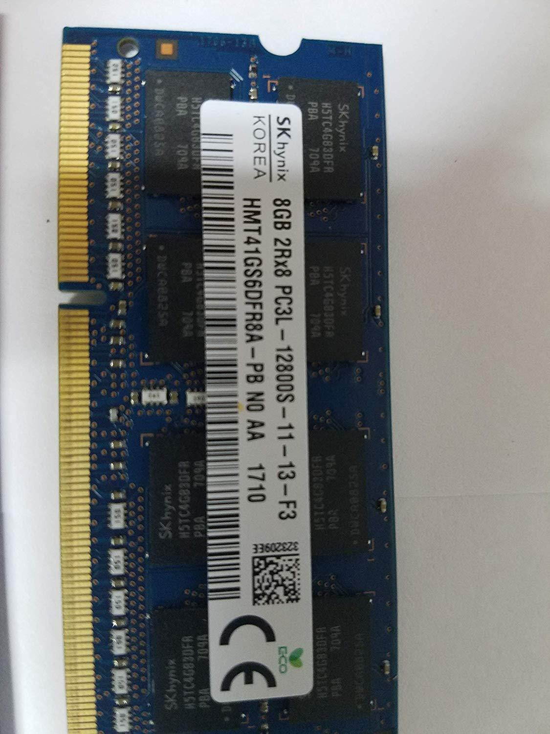 Hynix original 16GB (2 x 8GB), 204-pin SODIMM, DDR3 PC3L-12800, 1600MHz memory module