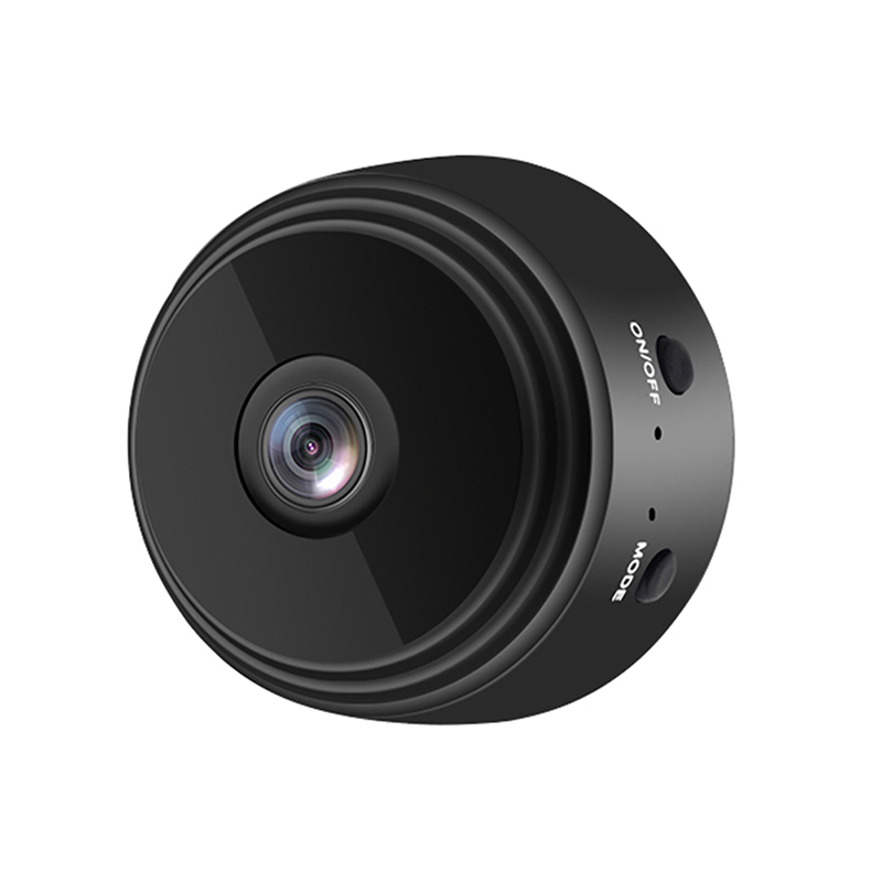 Hidden Spy Camera A9 Mini Wifi Nanny cam security Wireless IP 1080P Night Vision (Black)