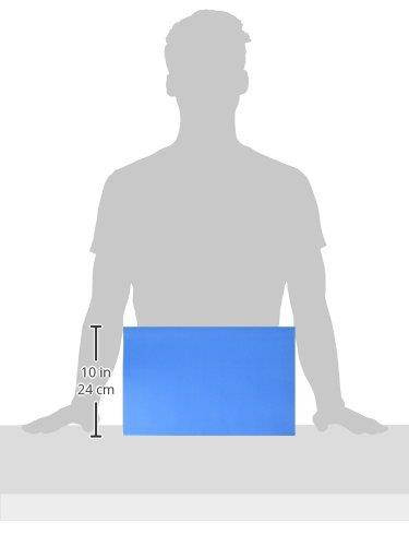 School Smart Legal Size Hanging File Folders with 1/5 Cut Tab - Pack of 25 - Blue