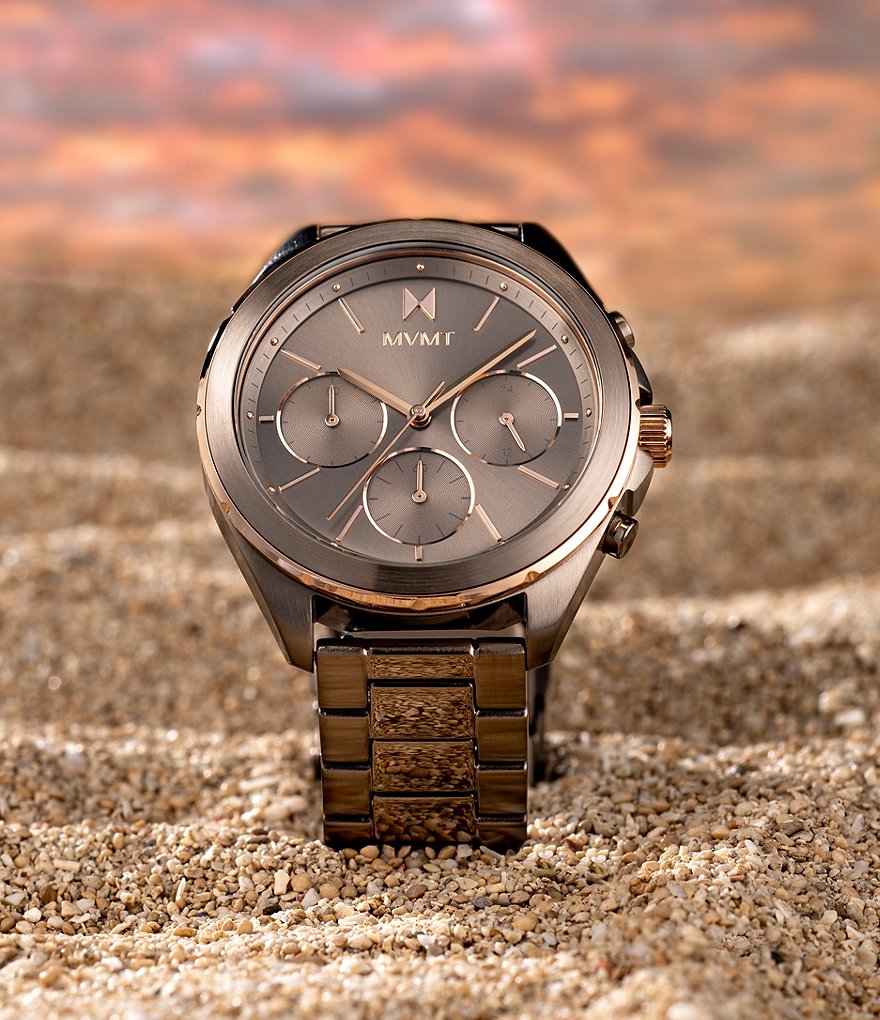 MVMT Women's Getaway Bondi Taupe Bracelet Watch