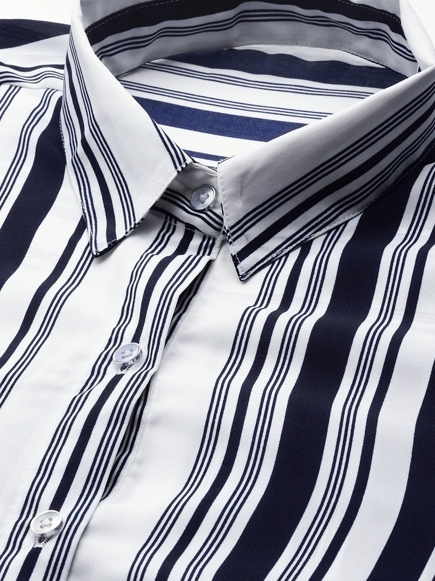 Ms.Lingies Blue Printed Night Shirt