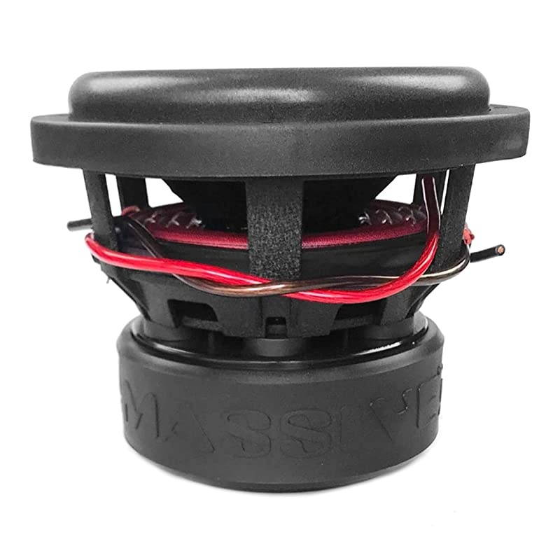 Car Subwoofer by  HippoXL64 - SPL Extreme Bass Woofer - 6.5 Inch Car Audio 300 Watt HippoXL Series Competition Subwoofer, Dual 4 Ohm, 2 Inch Voice Coil. Sold Individually