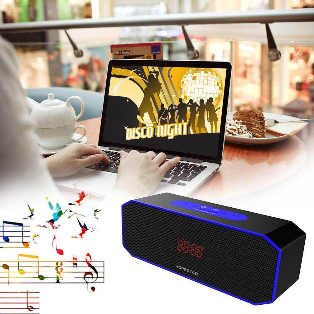 HOPESTAR P8 Portable Wireless Bluetooth Speaker Music Player Power Bank