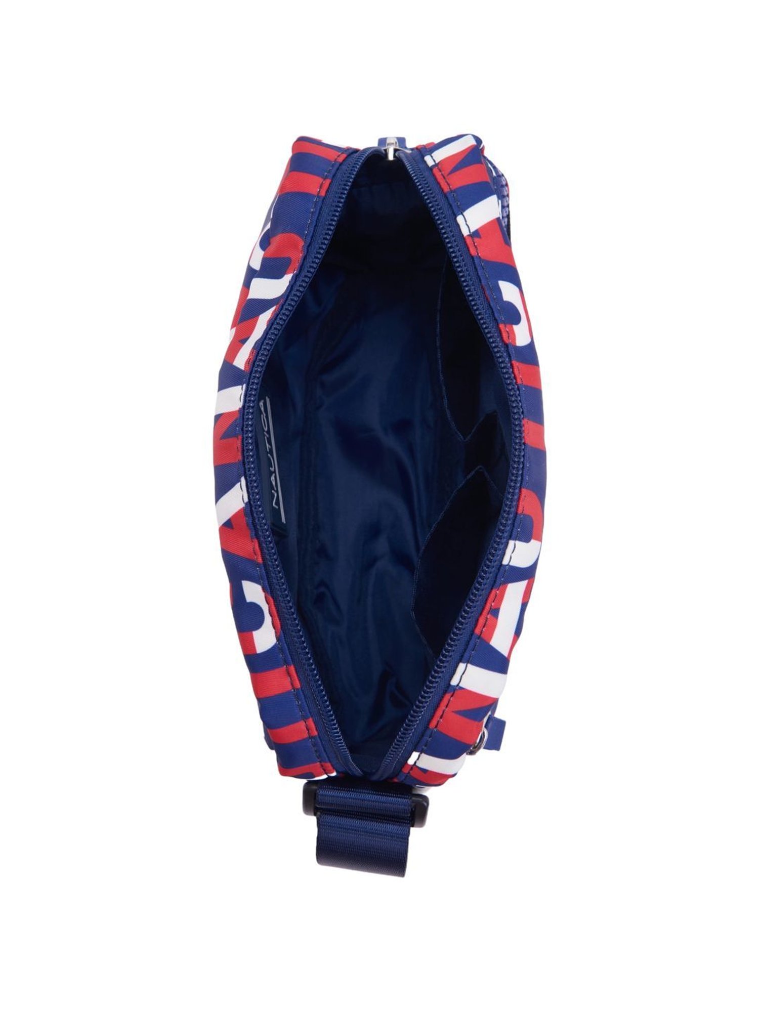 Nautica Navy Blue Printed Medium Sling Handbag