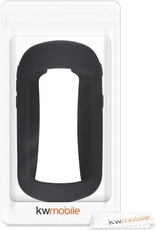 kwmobile Case Compatible with Garmin eTrex 22x / 32x - GPS Handset Navigation System Soft Silicone Skin Protective Cover - Black