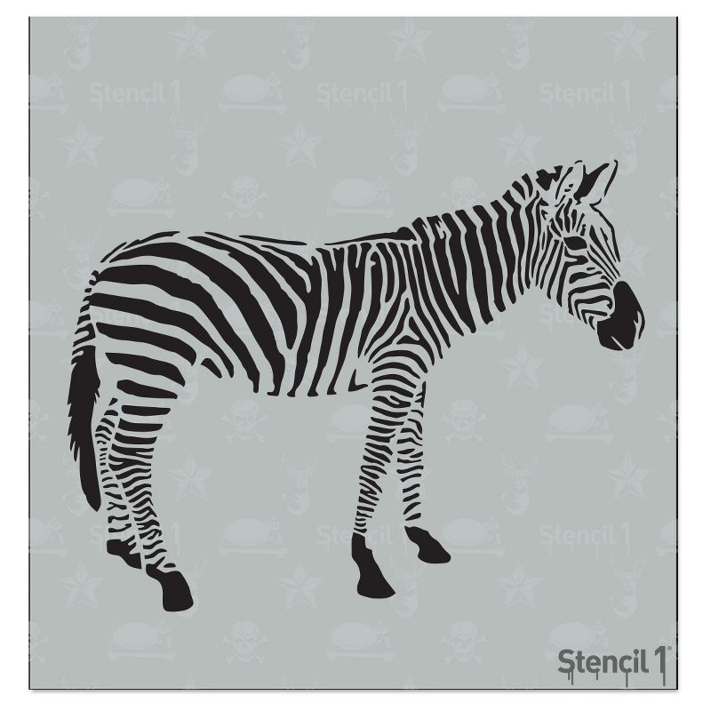 Stencil1 Birds in Branches - Stencil 8.5" x 11"