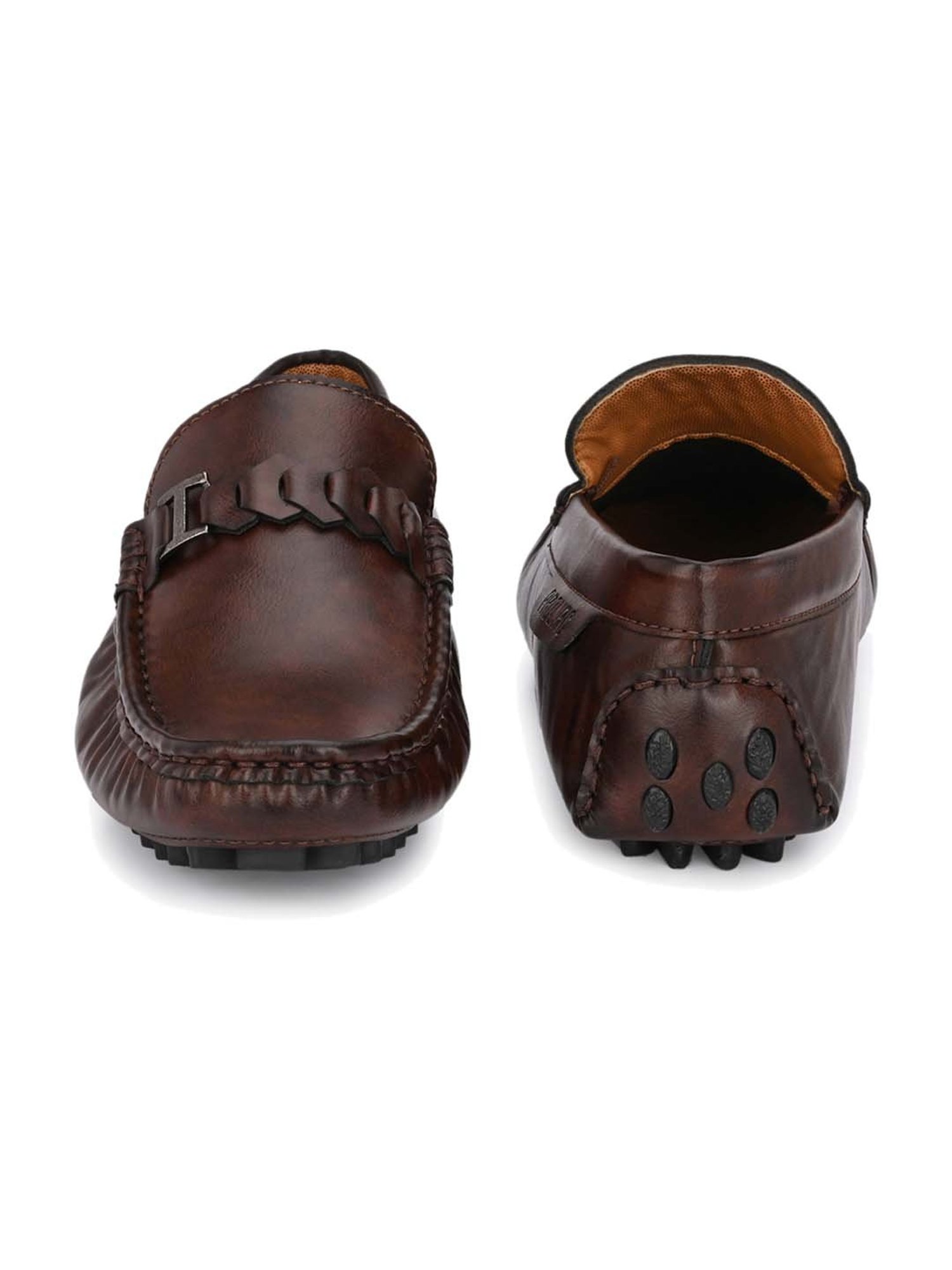 Prolific Men's Brown Casual Loafers