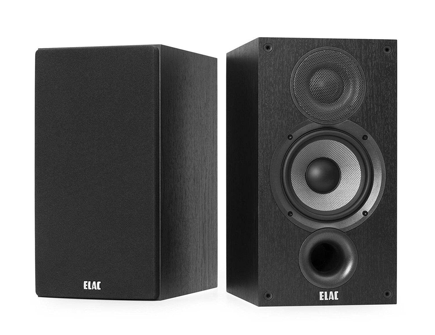 ELAC Debut 2.0 B5.2 Bookshelf Speakers (Pair) + ELAC Debut 2.0 C5.2 Center Speaker Bundle