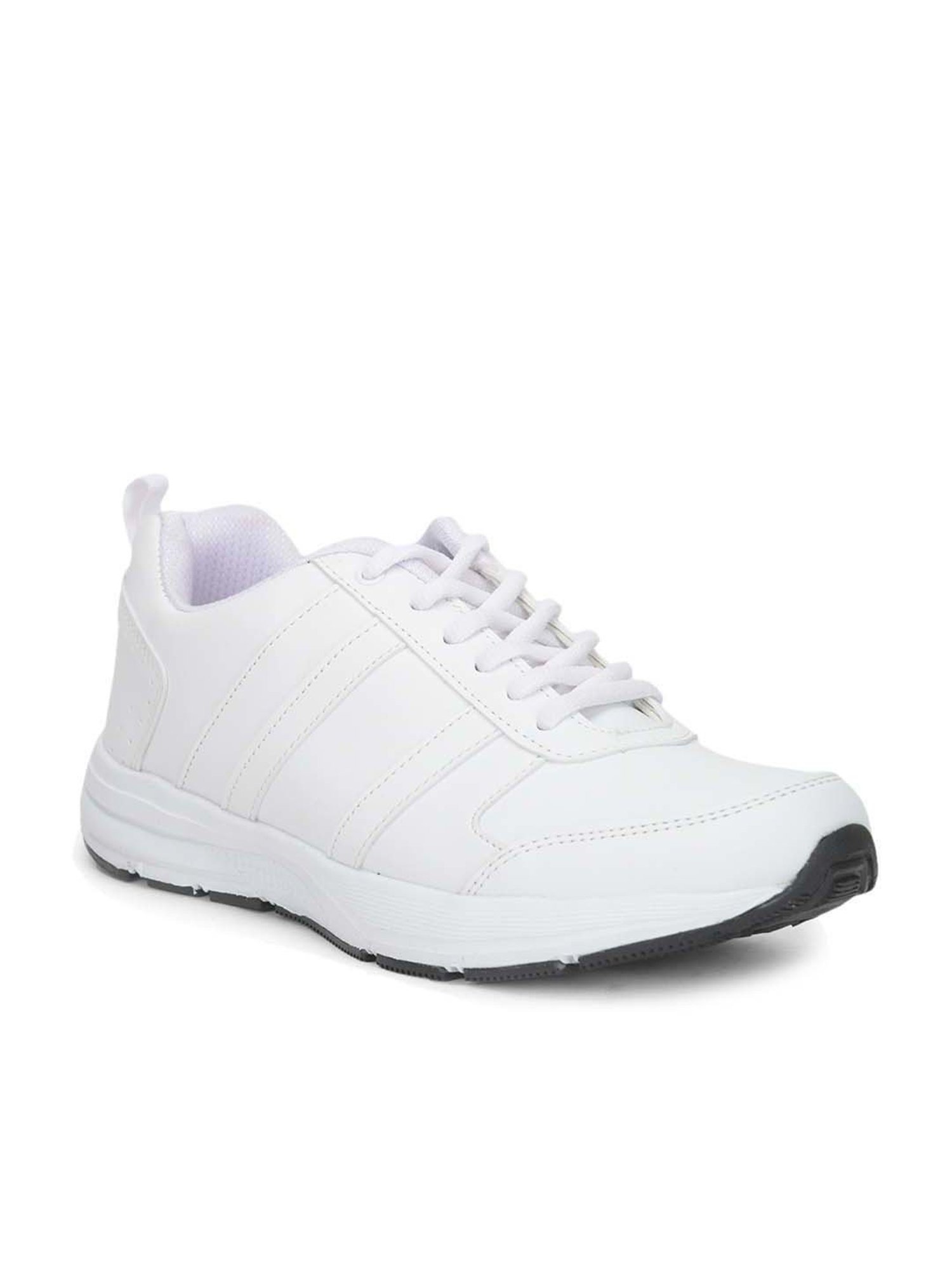 Force 10 by Liberty Men's White Running Shoes