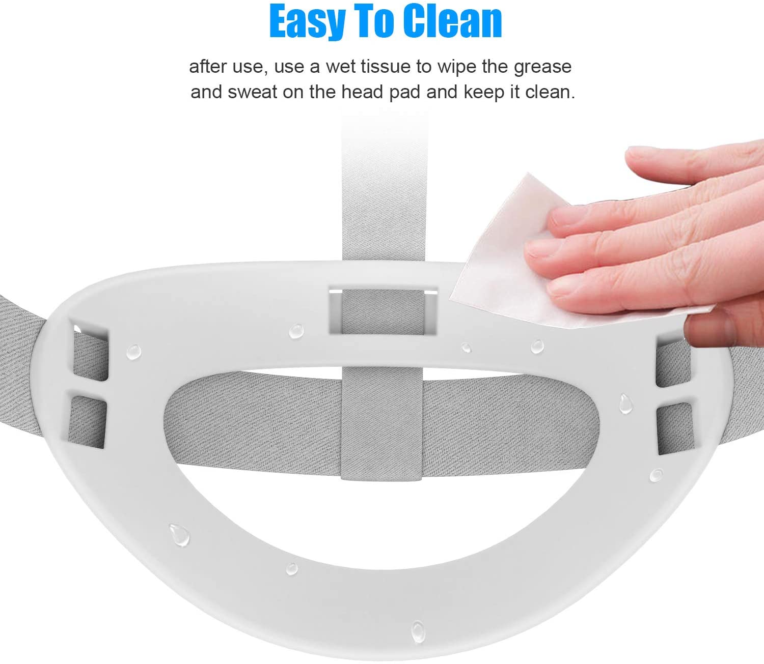 2 Pairs Oculus Quest 2 Elite Washable Silicone Handle Protective Cover