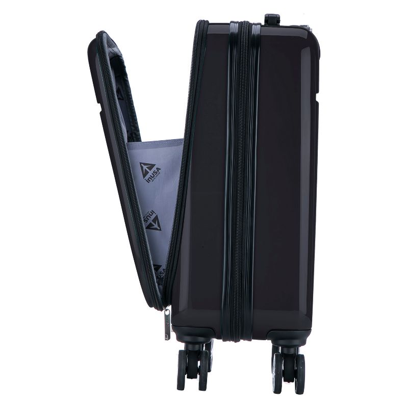 InUSA Avila 20" Hardside Spinner Suitcase - Black