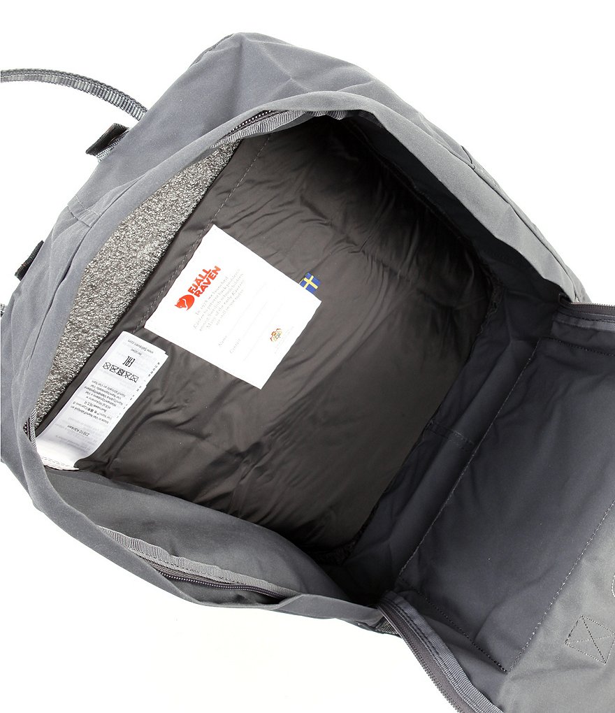 Fjallraven Kanken Colorblock Handles Water-Resistant Backpack