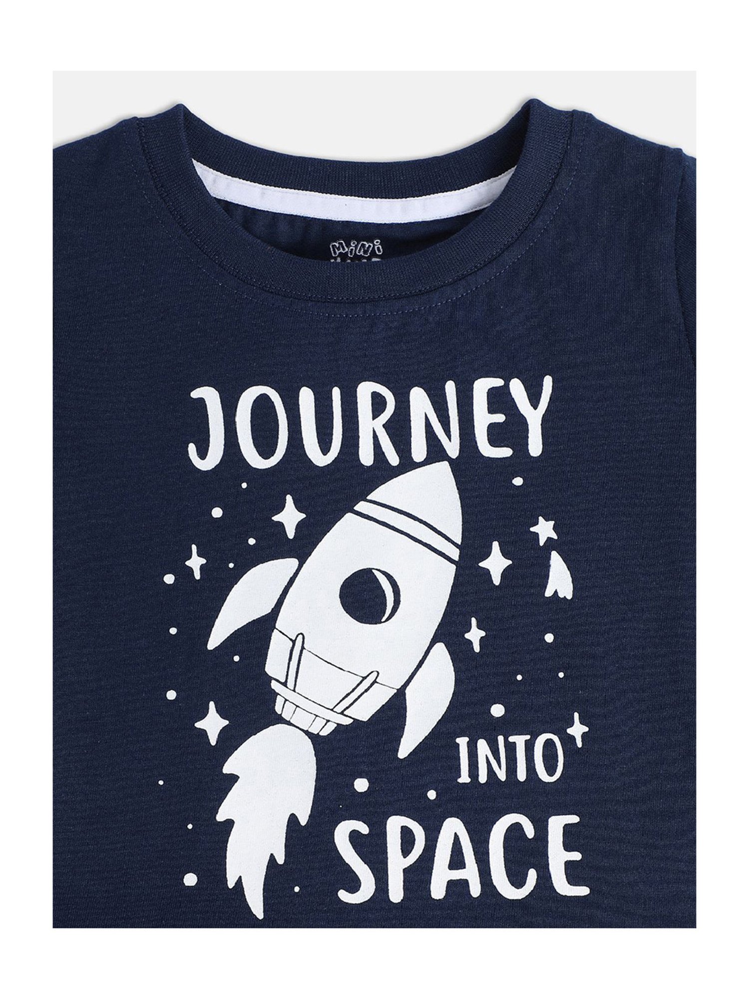MINIKLUB Kids Navy Printed T-Shirt