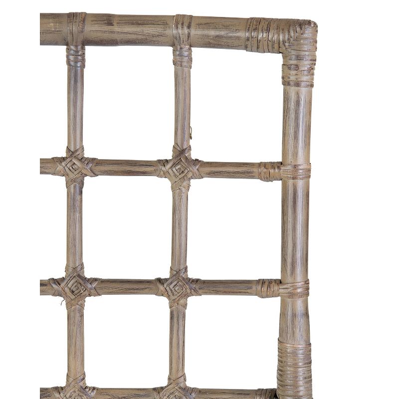 Set of 2 Alana Rattan Side Chair Brown - East at Main