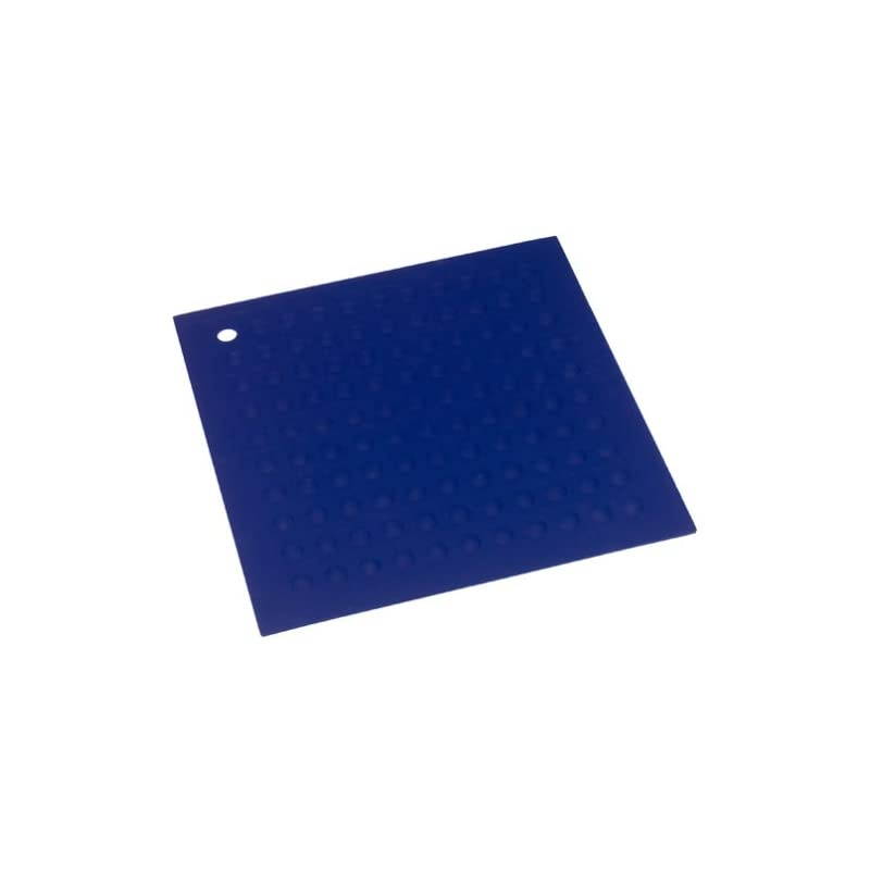 Lamson Big  Counter Protector/Large Potholder/Trivet, 11.5" x 11.5", Blue