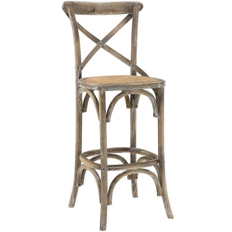 Gear Barstool Gray - Modway