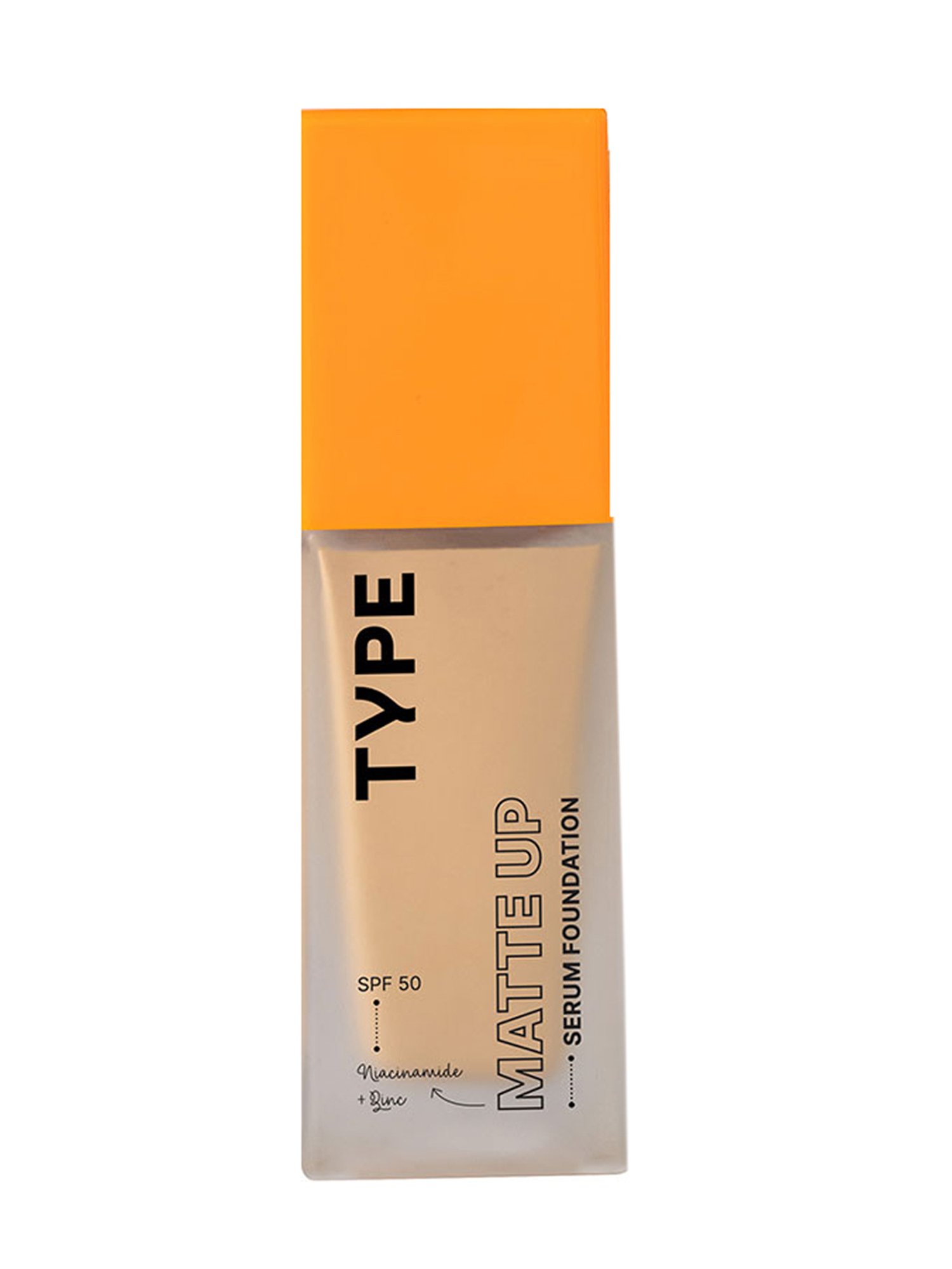 TYPE BEAUTY Matte Up SPF 50 PA++++ Serum Foundation Nutmeg - 30 ml