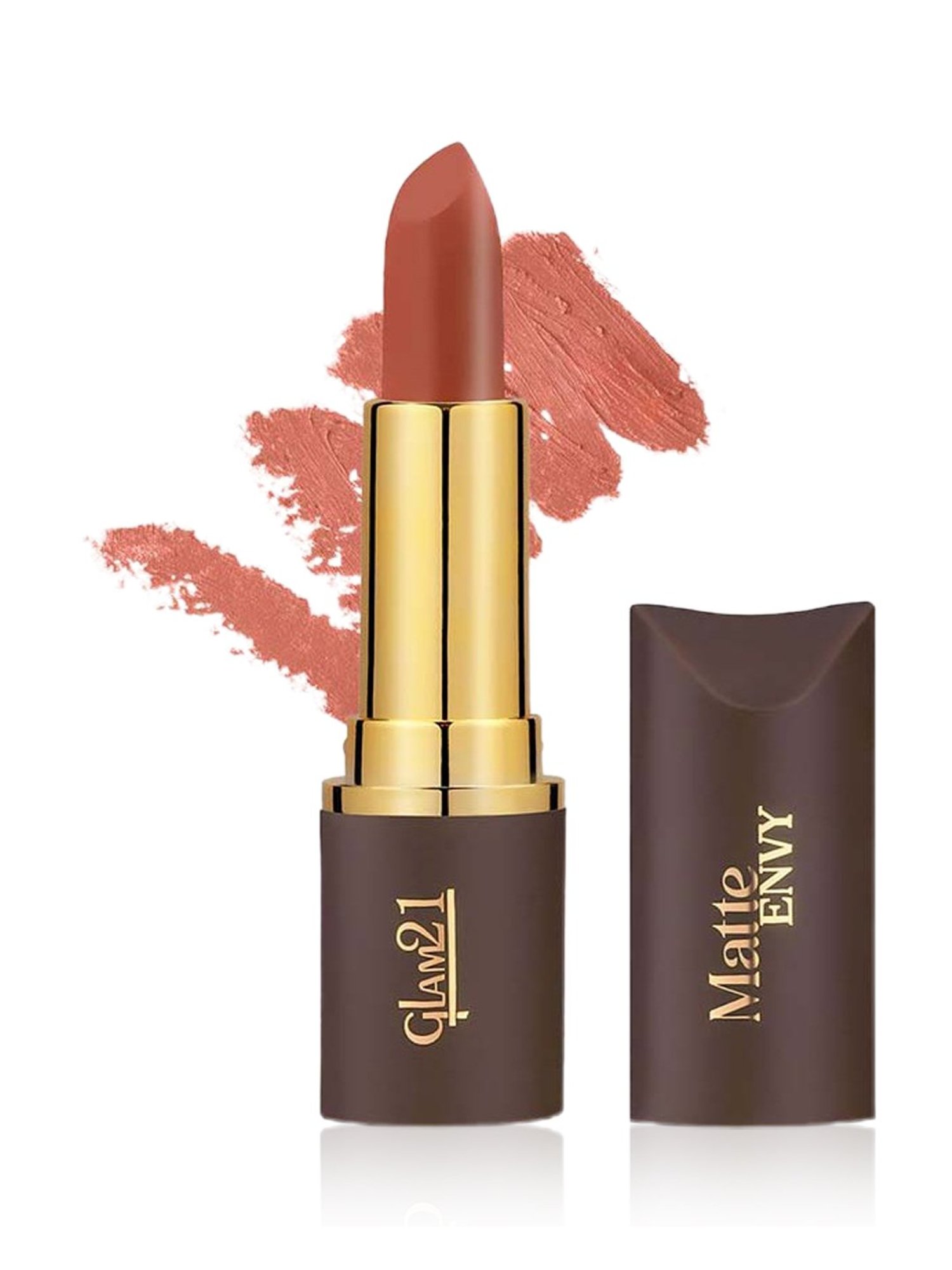 Glam21 Matte Envy Lipstick 23 Peach Fizz - 3.5 gm
