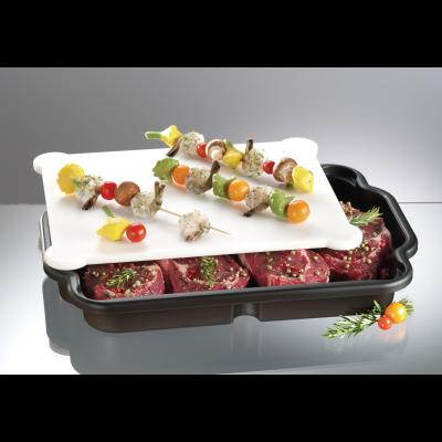 Prodyne BB16 Prep And Slice Cutting Board Utility Tray Combo