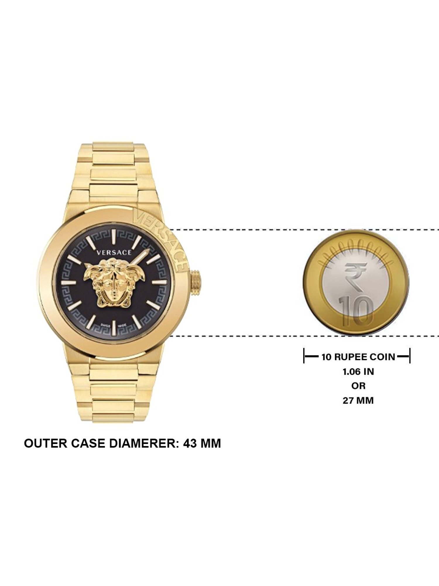 Versace VE7E00623 Analog Watch for Men