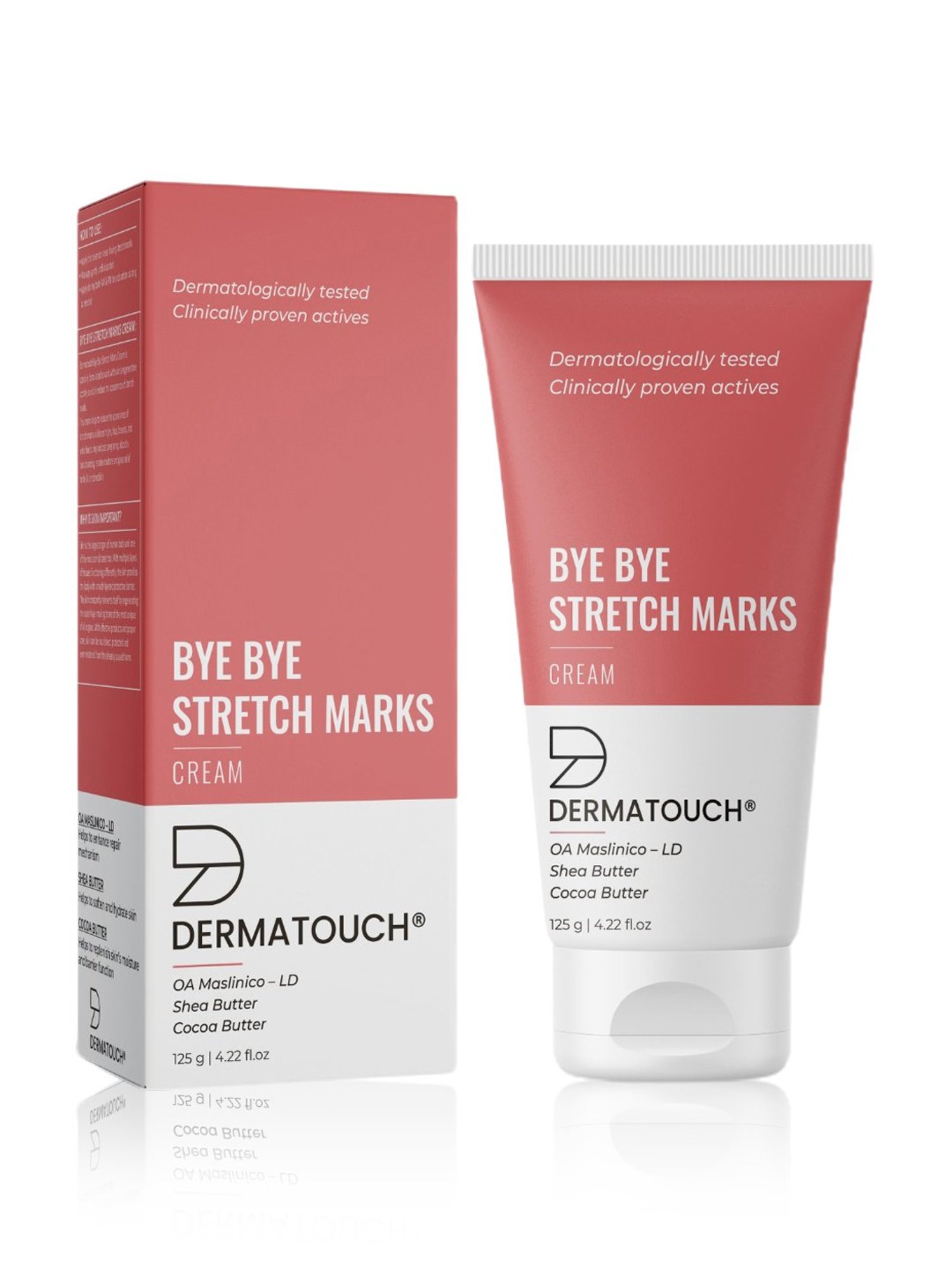 DERMATOUCH Bye Bye Stretch Mark Cream - 125 gm