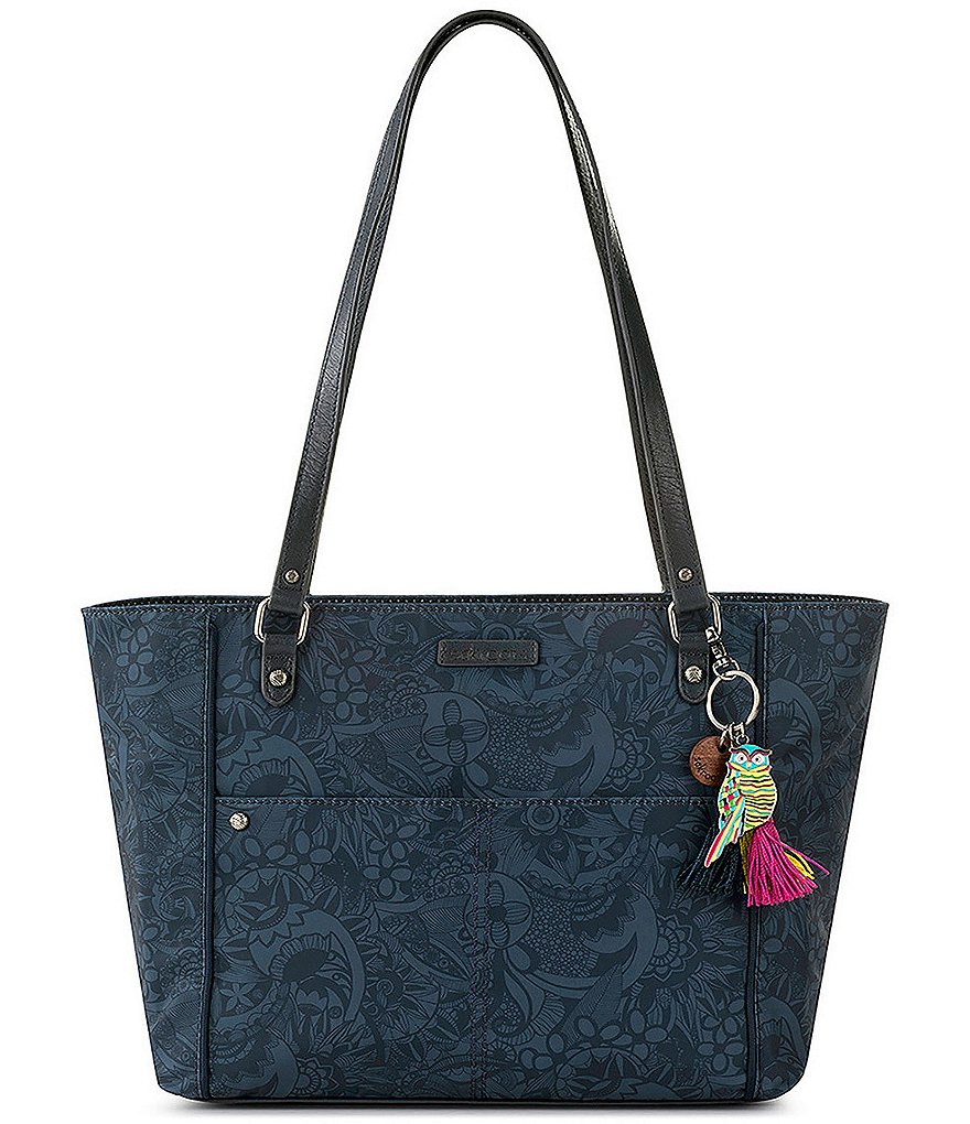 Sakroots Medium Paisley Print Nylon Tote Bag