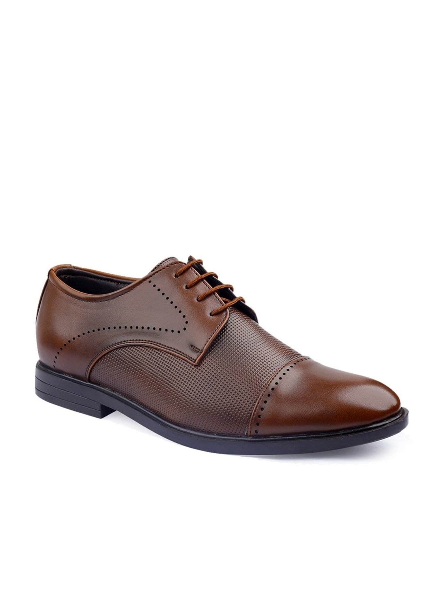 Bacca Bucci Men's WINDSOR Brown Derby Shoes