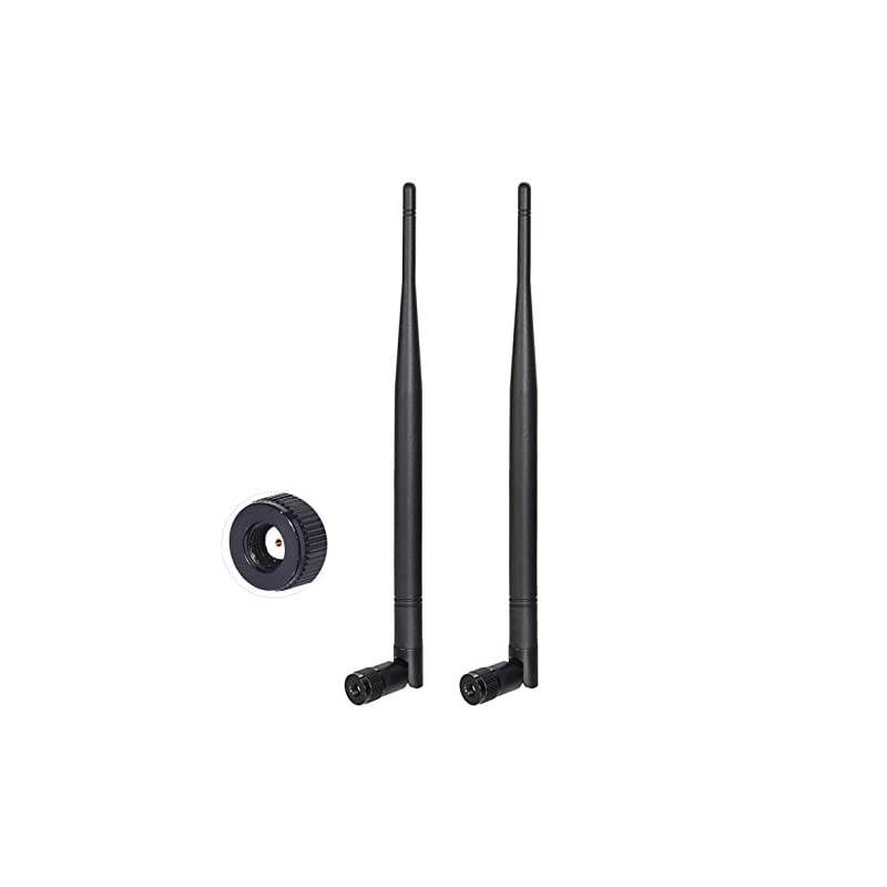 4G LTE Cellular Trail Camera Antenna 5dBi RPSMA Male Antenna 2Pack Compatible with 4G LTE Cellular Trail Camera Game Camera Wildlife Hunting Camera Outdoor Mobile Security Camera