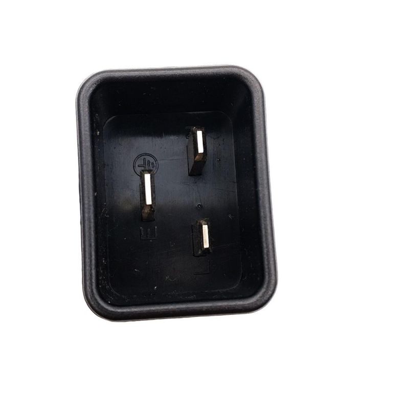 1M 16AWG Heavy Duty Power Extension Cord Power Extension Cable 3 Feet 1 Meters 3 Conductor NEMA 515P to NEMA 515R 13 Amp Power Cable ED70906